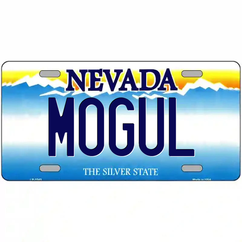 Mogul Nevada Metal Sign