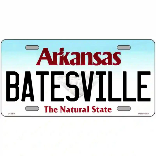 Batesville Arkansas Metal Sign