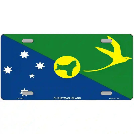 Christmas Island Flag Metal sign