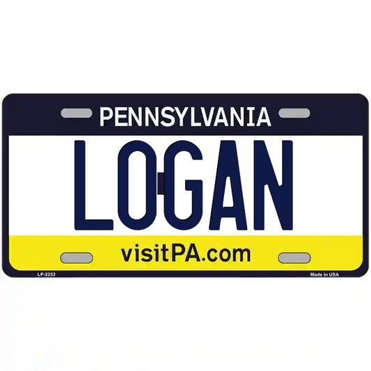 Logan Pennsylvania Metal Sign