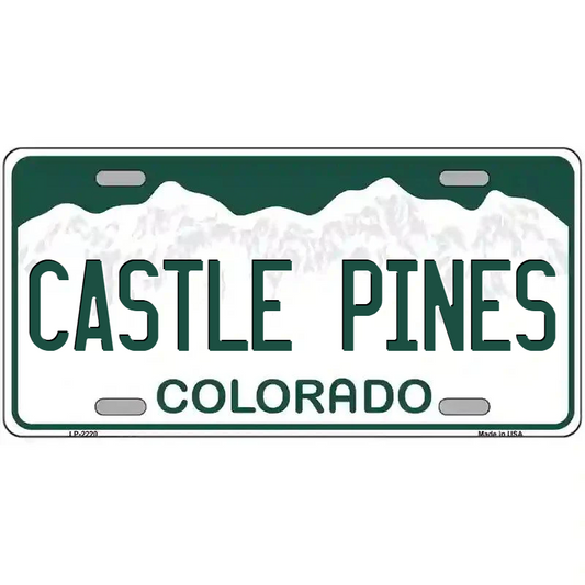 Castle Pines Colorado Metal Sign