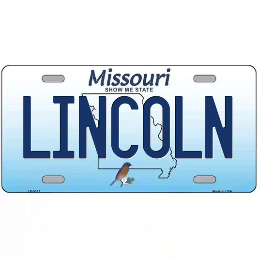 Lincoln Missouri Metal Sign