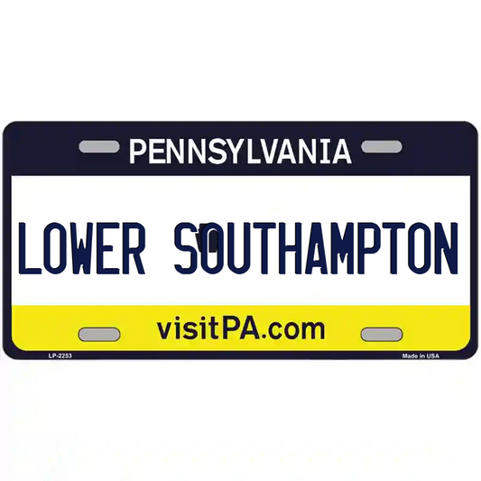 Lower Southampton Pennsylvania Metal Sign