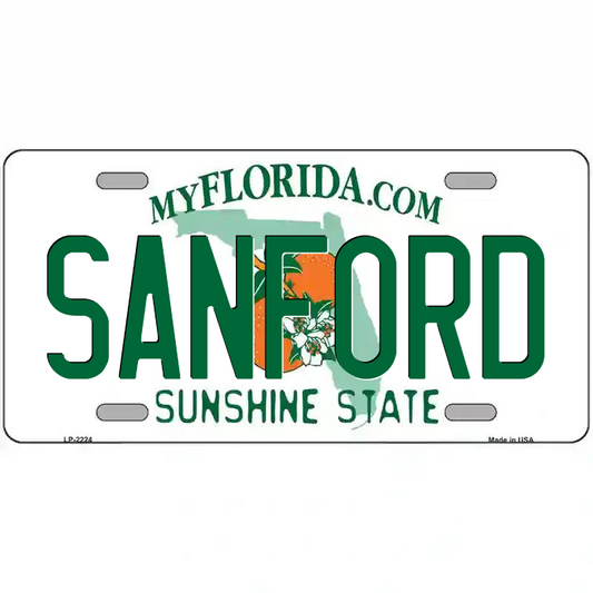 Sanford Florida Metal Sign
