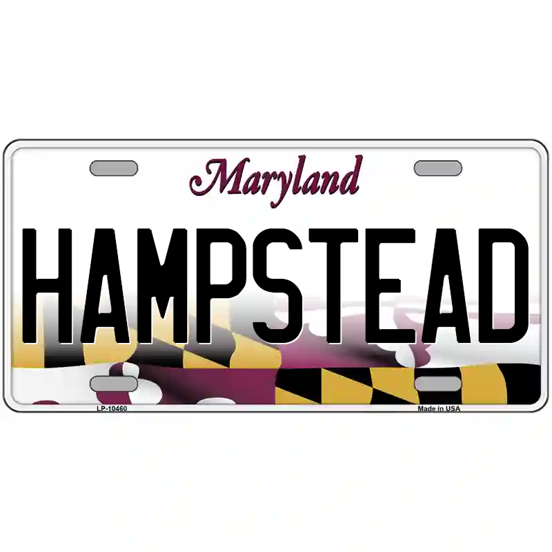 Hampstead Maryland Metal Sign