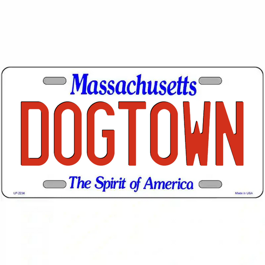 Dogtown Massachusetts Metal Sign