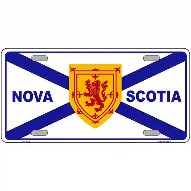 Nova Scotia Canada Flag Metal Sign