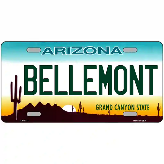 Bellemont Arizona Metal Sign