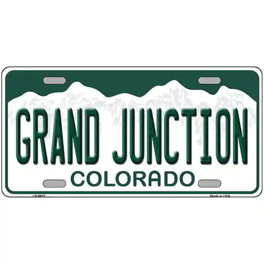 Grand Junction Colorado Metal Sign