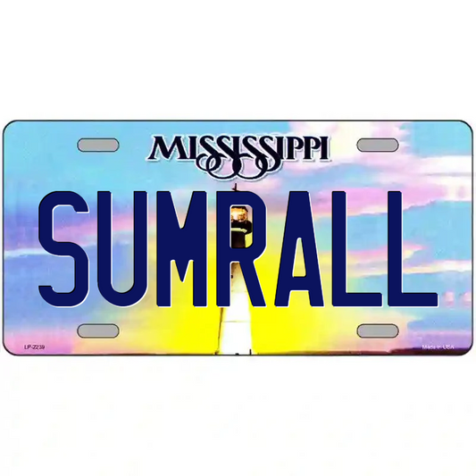 Sumrall Mississippi Metal Sign