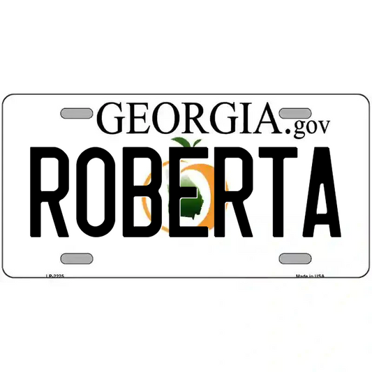 Roberta Georgia Metal Sign