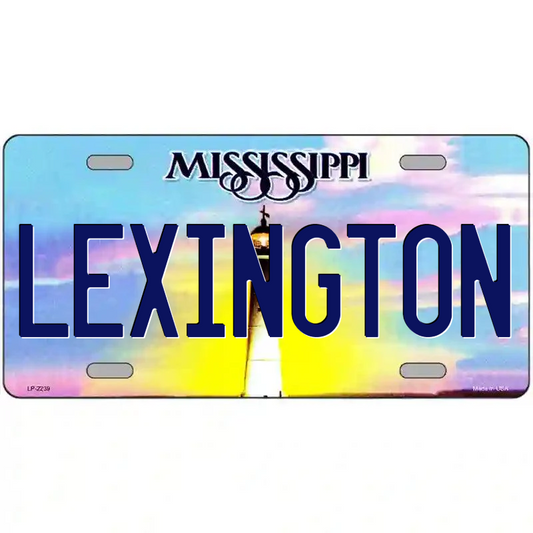 Lexington Mississippi Metal Sign
