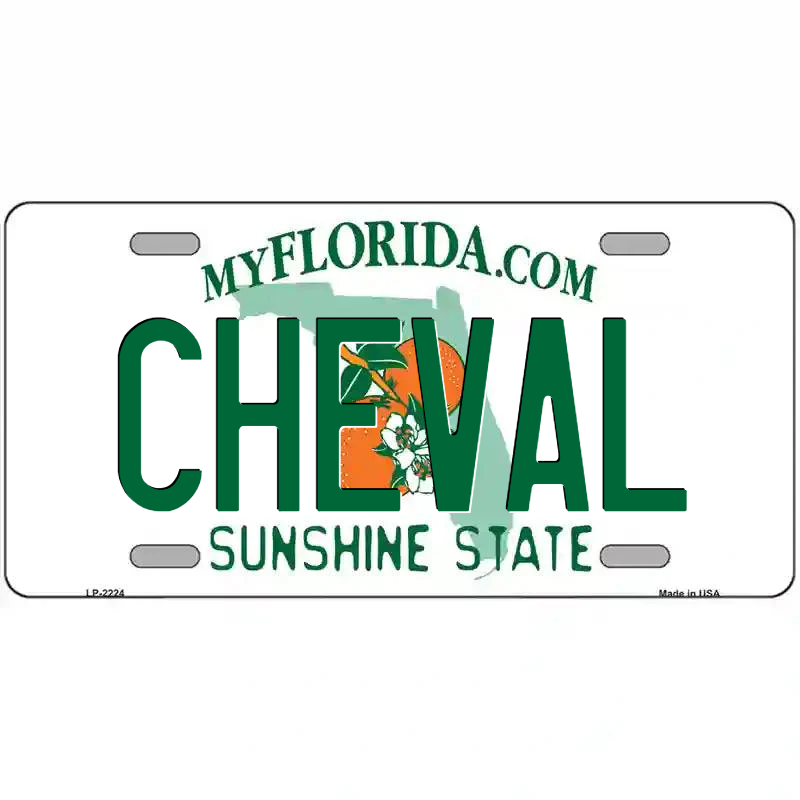 Cheval Florida Metal Sign