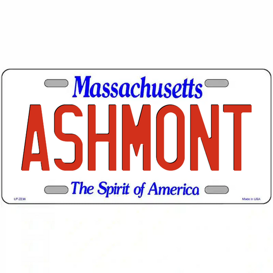 Ashmont Massachusetts Metal Sign