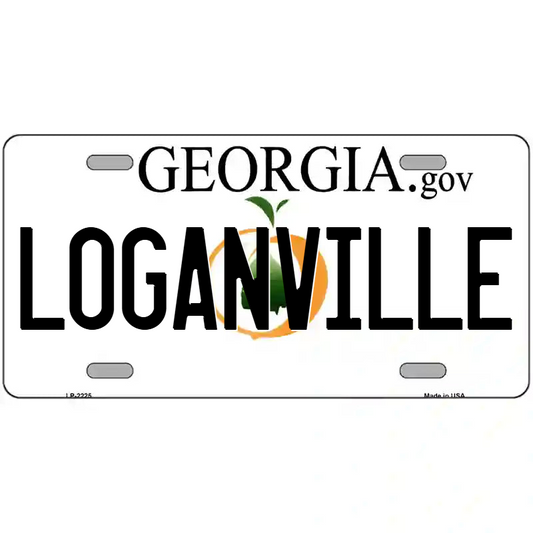 Loganville Georgia Metal Sign