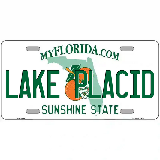 Lake Placid Florida Metal Sign