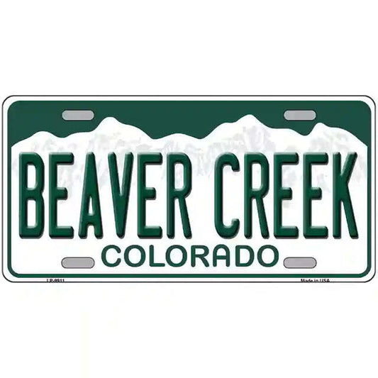 Beaver Creek Colorado Metal Sign