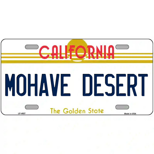 Mohave Desert California Metal Sign