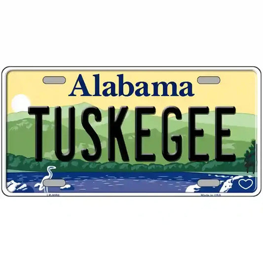 Tuskegee Alabama Metal Sign