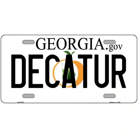 Decatur Georgia Metal Sign
