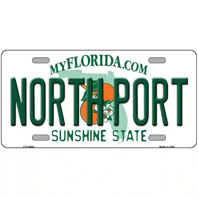 Northport Florida Metal Sign