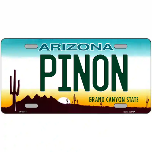 Pinon Arizona Metal Sign