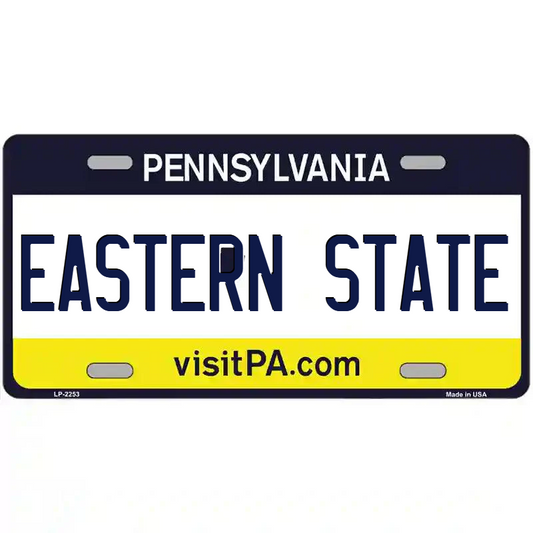 Eastern State Pennsylvania Metal Sign