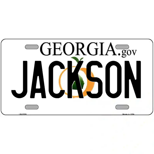 Jackson Georgia Metal Sign