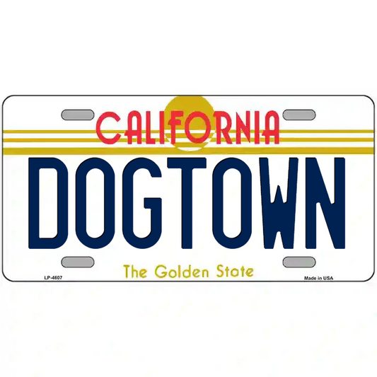 Dogtown California Metal Sign