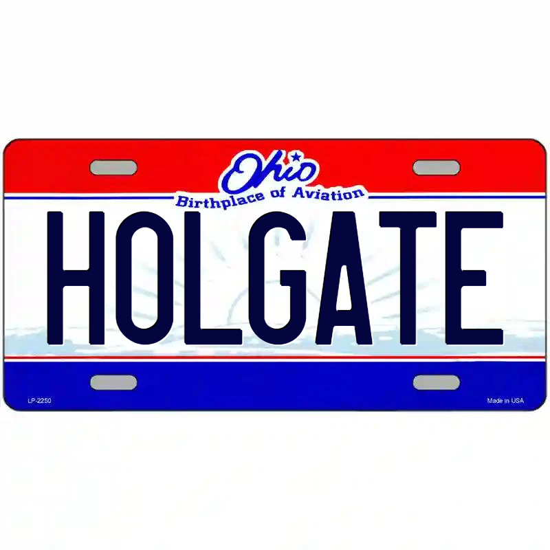 Holgate Ohio Metal Sign