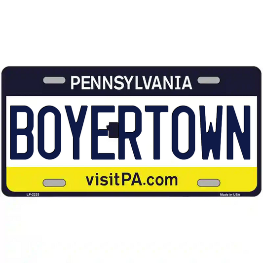 Boyerstown Pennsylvania Metal Sign