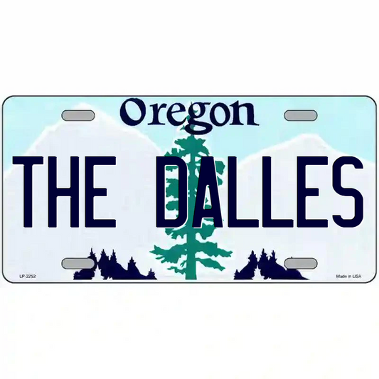 The Dalles Oregon Metal Sign
