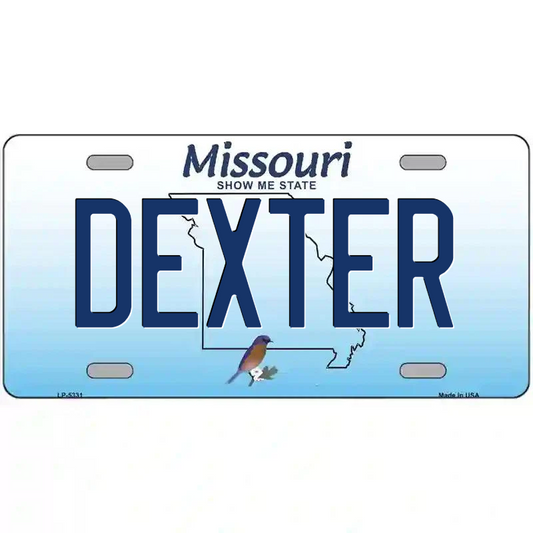 Dexter Missouri Metal Sign