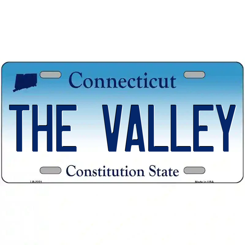 The Valley Connecticut Metal Sign