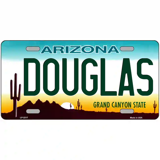 Douglas Arizona Metal Sign