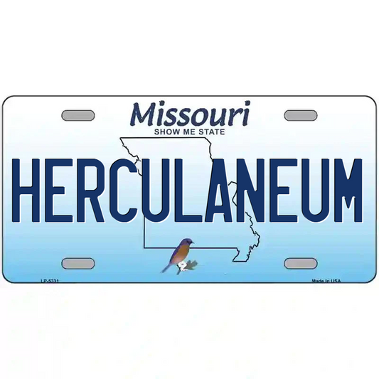Herculaneum Missouri Metal Sign