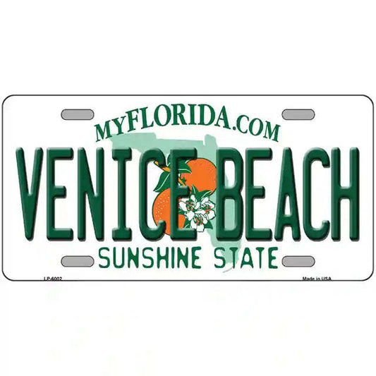 Venice Beach Florida Metal Sign