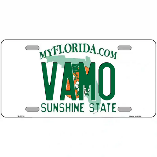 Vamo Florida Metal Sign