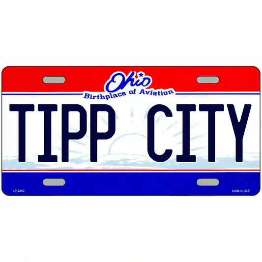Tipp City Ohio Metal Sign