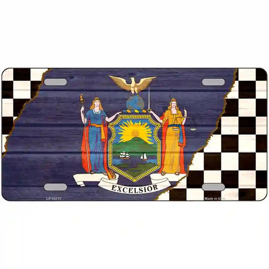 New York Racing Flag Novelty Metal sign