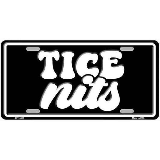 Tice Nits Metal Sign
