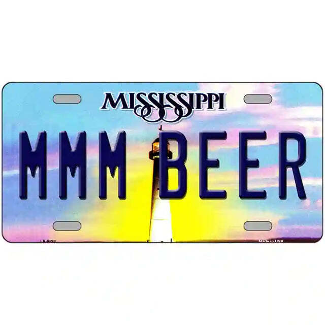 Dreamer Mississippi Metal Sign