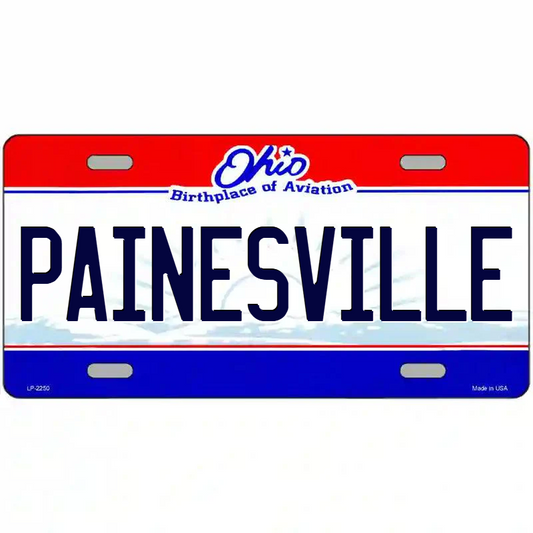 Painesville Ohio Metal Sign