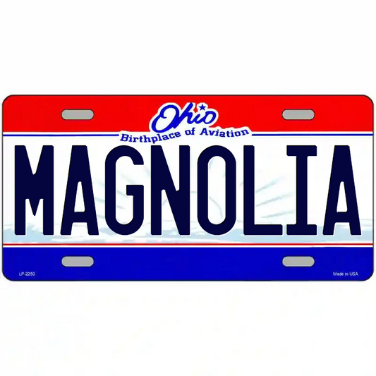 Magnolia Ohio Metal Sign