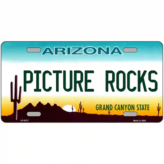 Picture Rocks Arizona Metal Sign