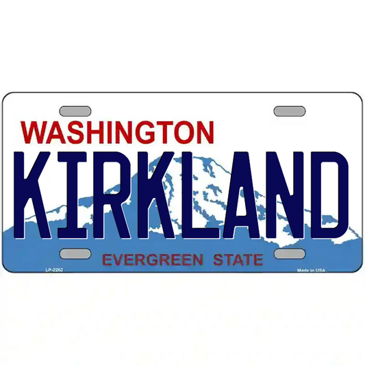 Kirkland Washington Metal Sign