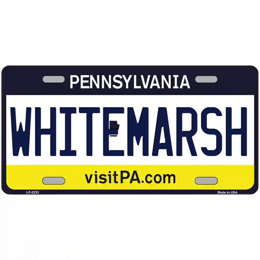 Whitemarsh Pennsylvania Metal Sign