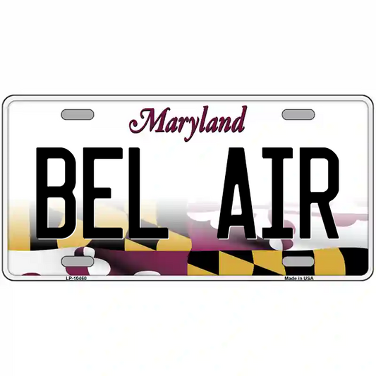 Bel Air Maryland Metal Sign