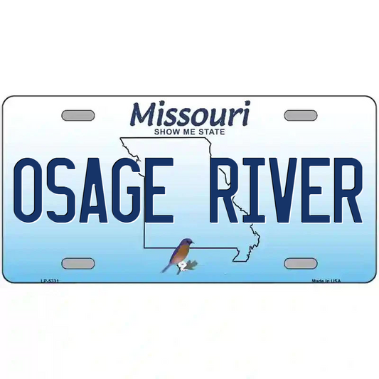 Osage River Missouri Metal Sign