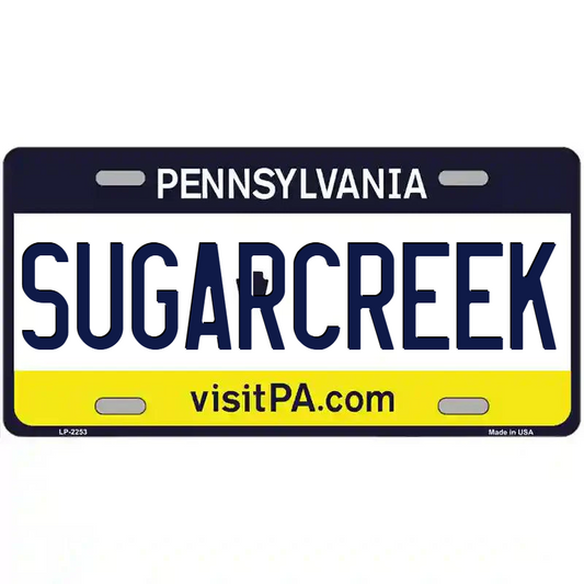 Sugarcreek Pennsylvania Metal Sign